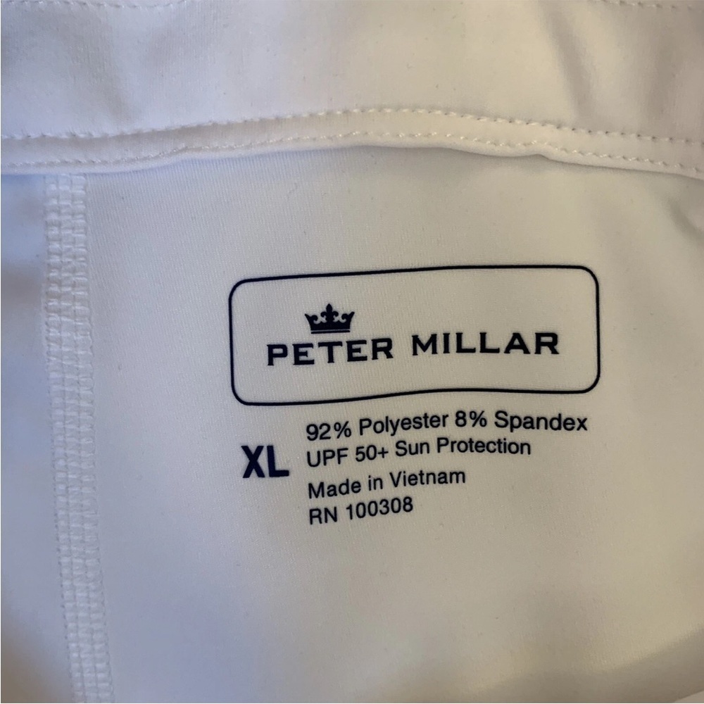 Peter Millar Women’s Laura Wrap Skort Golf White Blue Pockets Size XL - NWT $99 - Picture 11 of 12